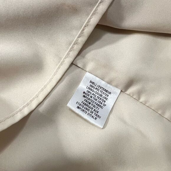 Milly Women's Black & White Keyhole Holly Bell-Sleeve Chain-Print Top Size 2 - Picture 13 of 14